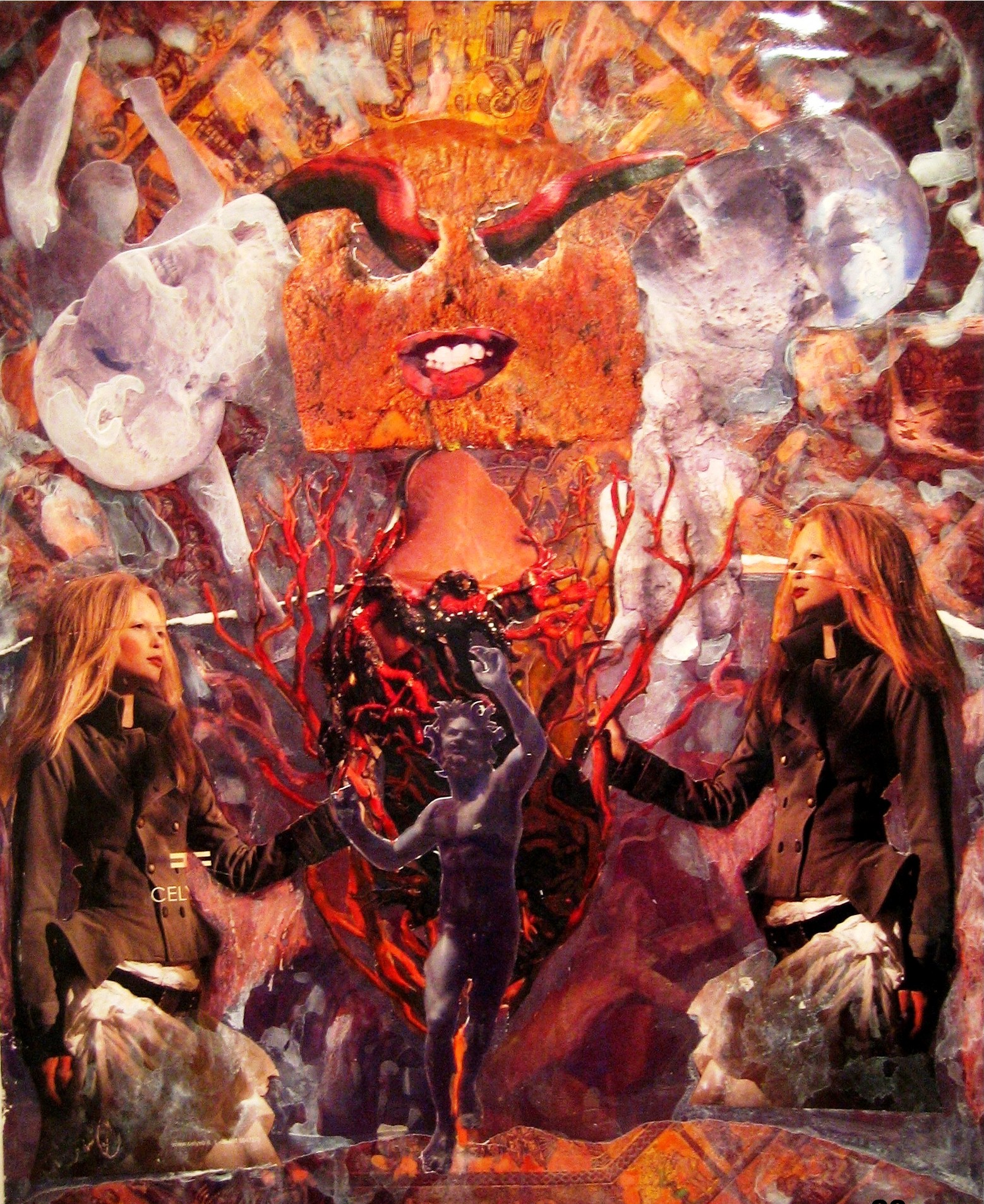Hell-Photo Collage-20h x 16w in
