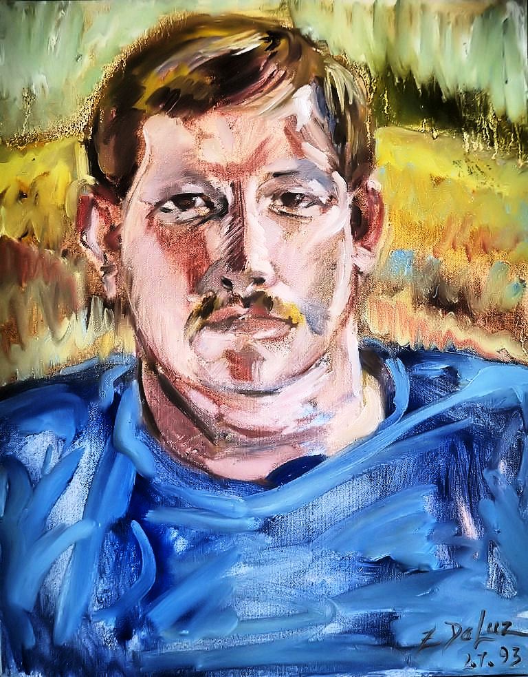 Barry-Oil on canvas-20h x 16w in