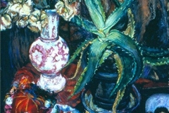 Aloe Vera-Oil on canvas-28h x 22w in