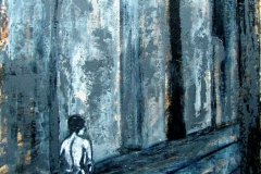 Concrete Gallery-Acrylic on canvas-28h x 22w in
