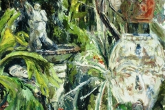Zoanna's Garden-Oil on canvas-28h x 22w in